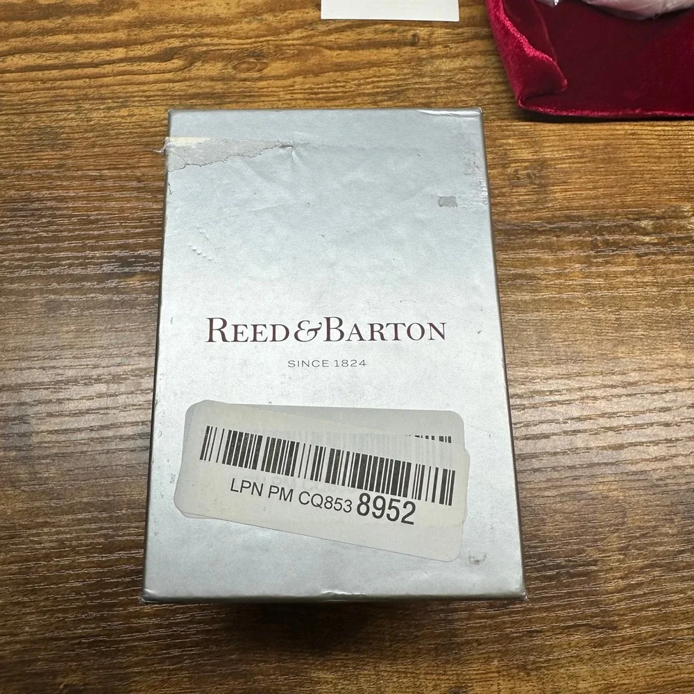 Reed & Barton 2021 Ringing in the Season Silverplate Christmas Bell Ornament 3in